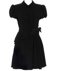 Miu Miu Faille Cady Dress - Black