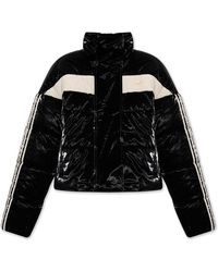 adidas Originals Puffer Jacket With Standing Collar - Black