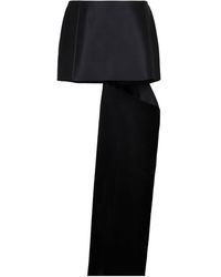 Prada Satin Skirt - Black