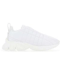 Burberry - Quilted Slip-On Sneakers - Lyst