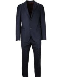 gucci navy blue suit