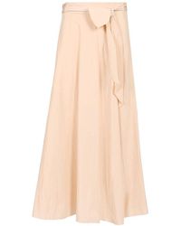 Forte Forte - Taffeta Midi Skirt - Lyst