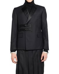 Thom Browne - Double Breasted Back Split Jacket - Lyst