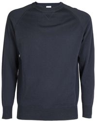 Aspesi - Crewneck Ribbed Hem Jumper - Lyst