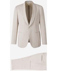 Boglioli - Plain Linen Suit - Lyst