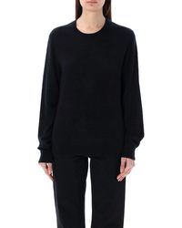 Saint Laurent - Cashmere And Silk Sweater - Lyst