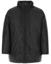 Valentino - Zip-Up Reversible Puffer Jacket - Lyst