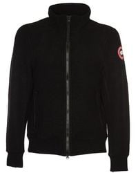Canada Goose - Logo Patch Zip-up Jacket - Lyst