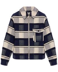 Woolrich - Checked Jacket, - Lyst