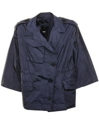 Add - Buttoned-up Short Jacket - Lyst