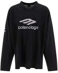 Balenciaga - "3b Sports Icon Ski" T-shirt - Lyst