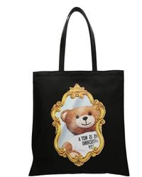 Moschino - Teddy Mirror Shopping Bag - Lyst