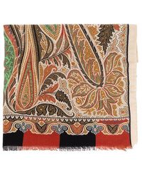 Etro - Patterned Scarf - Lyst