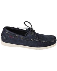 Sebago - Lace-up Round Toe Boat Shoes - Lyst