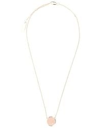 Marc Jacobs The Medallion Pendant Necklace - White