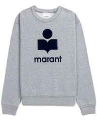 Isabel Marant - Logo Printed Crewneck Sweatshirt - Lyst