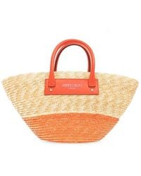 Jimmy Choo - ‘Beach Basket Small’ Shopper Bag - Lyst
