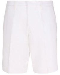 Fay - Plain Stretched Bermuda Shorts - Lyst