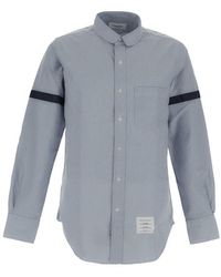 Thom Browne - Long-sleeved Buttoned Shirt - Lyst