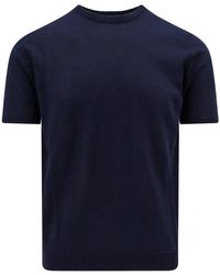 Roberto Collina - Crewneck Short-sleeve T-shirt - Lyst