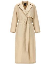 Theory - Long Trench Coat - Lyst