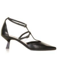 Chantal - Pointed Toe Ankle Strap Pumps - Lyst