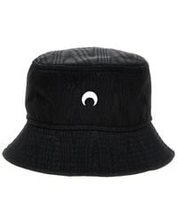 Marine Serre - Logo Embroidery Bucket Hat - Lyst