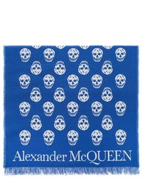 Alexander McQueen - Wool Scarf - Lyst