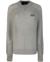 ROTATE BIRGER CHRISTENSEN - Lightweight Sweater With Logo - Lyst
