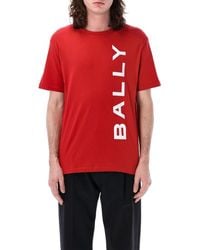Bally - Logo T-Shirt - Lyst