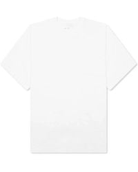 Sacai - Side-slits Crewneck T-shirt - Lyst