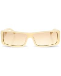 Linda Farrow Haye C3 Aviator Sunglasses in Brown Womens Mens Accessories Mens Sunglasses 