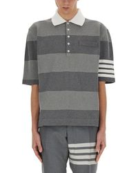 Thom Browne - Cotton Polo - Lyst