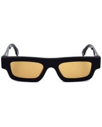 Retrosuperfuture - Colpo Refined Rectangle Frame Sunglasses - Lyst