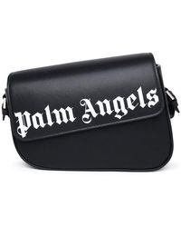 Palm Angels - Crash Black Leather Bag - Lyst