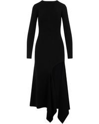 Y. Project - High Slit Long Sleeve Dress - Lyst