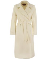 Max Mara - Cles Wool, Cashmere And Silk Coat - Lyst