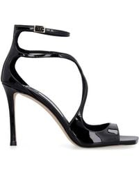 Jimmy Choo - Azia 95 Ankle-Strapped Sandals - Lyst