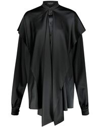 Balenciaga - Hooded Blouse Clothing - Lyst