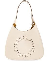 Stella McCartney - Logo Slouchy Hobo Tote Bag - Lyst