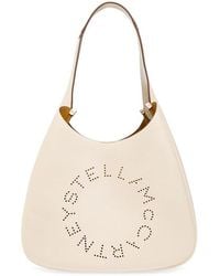 Stella McCartney - Logo-perforated Medium Tote Bag - Lyst