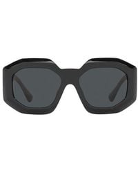 Versace - Irregular Frame Sunglasses - Lyst