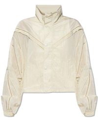 IRO - Vasha High-Collar Zip-Up Jacket - Lyst