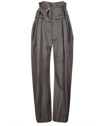 JW Anderson - Gathered Waist D-Ring Trousers - Lyst