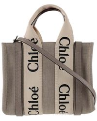 Chloé - Small Woody Tote Bag - Lyst