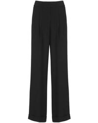 Peserico - Viscose Palazzo Trousers - Lyst