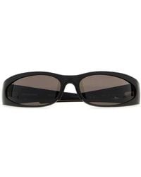 Balenciaga - Wrap-around Frame Sunglasses - Lyst