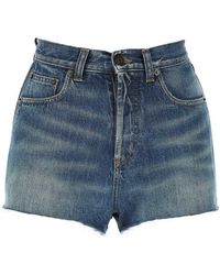 Saint Laurent Shorts for Women - Up to 71% off | Lyst