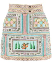 Casablancabrand - Le Labyrinthe Quilted Mini Skirt - Lyst