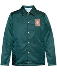 CASABLANCA - Jacket With Logo - Lyst